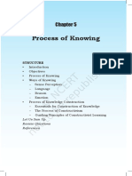 Chap 5 Process of Knowing