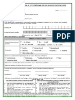 Financial Details Modification Form PDF