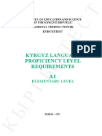 Level A1 Kyrgyztest