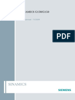 SINAMICS G130-G150 Drive Manual