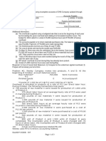 Job Order Costing Seatwork - 2