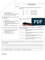 Do Now S.S. Review Science Review