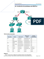 10.1.4.4 Lab - Troubleshooting DHCPv4 (Resuelto)