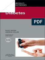 (Churchill Pocketbooks) Sujoy Ghosh, Andrew Collier-Churchill's Pocketbook of Diabetes-Churchill Livingstone (2012)