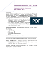 Pautas Dermatología APS Chile