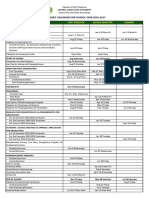 Academic Calendar 2016-2017