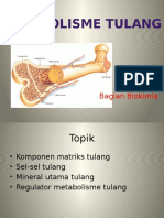 Metabolisme Tulang: Triawanti Bagian Biokimia