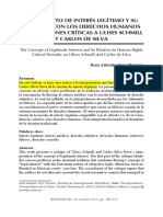 Interés Legítimo. Juan Antonio Cruz Parcero