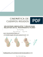 Cinemática de Cuerpos Rígidos