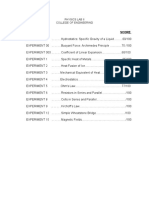 Table of Contents Physics