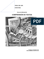 Cuadernillo Comprension de Textos Arquitectura 2016