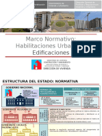 Normas de Habilitación Urbana y de Edificaciones Procedimiento Administrativo