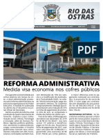 Reforma Administrativa: Medida Visa Economia Nos Cofres Públicos