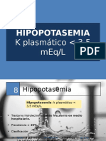 Hipopotasemia y Hiperpotasemia