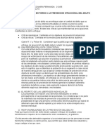 Cuestiones Éticas en Torno A La Prevención Situacional Del Delito