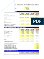 Wall Street Prep Financial Modeling Quick Lesson DCF1