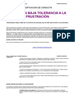 Niños Con Baja Tolerancia A La Frustración