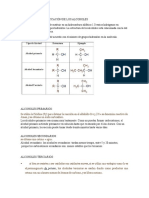 Estructura y Clasificación de Los Alcoholes y Fenoles