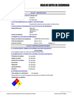 Ultragel II Safety Data Sheet Espanol