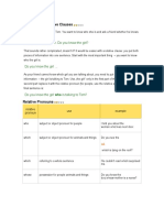 How To Form Relative Clauses