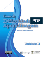 Fascículo Dificuldades de Aprendizagem Unidade 2