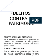 Setima Semana Delitos Contra El Patrimonio