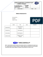 Metallic Raceways & Boxes Method Statement