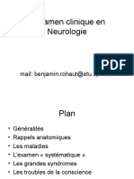 Examen en Neurologie