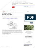 UC3842 Test Circuit - Electronics Repair and Technology News