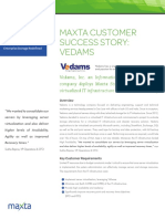 Maxta Customer Success Story: Vedams