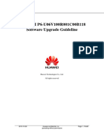 HUAWEI P6-U06V100R001C00B118 SD Card Software Upgrade Guideline