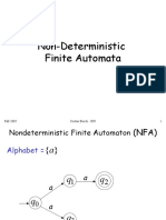 Non-Deterministic Finite Automata: Fall 2005 Costas Busch - RPI 1