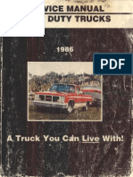 1986 GM CK Service Manual