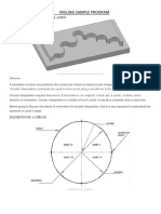 CNC Milling Sample Program