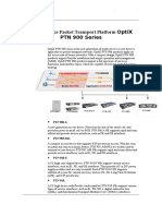 OptiX PTN 900 Products Brochure