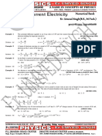 Numerical Bank Current Electricity For Neet 2017