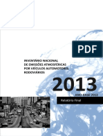 Inventário de Emissões Por Veículos Rodoviários - 2013 - MMA