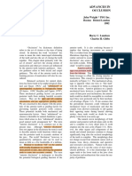 1advances in Occlusion Anterior Guidance