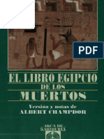 Albert Champdor El Libro Egipcio de Los Muertos