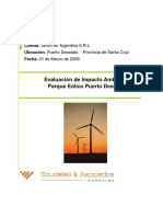 Estudio de Impacto Ambiental - Energia Eolica Puerto Deseado