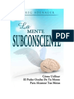 Adenauer Greg - La Mente Subconsciente (47p.)