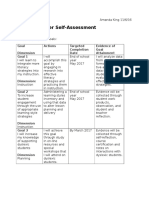 T-Tess Self - Assessment