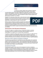 Professional Competency: Resources Used in Defining Competency Guidelines