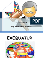 El Exequatur