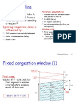 TCP Delay Model