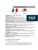 Ficha Técnica para Análisis Del Estado de Mexico