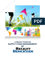 A Project Paper On Supply Chain Management System of Reckitt Benckiser BD by Tanvir Wahid Lashker PDF