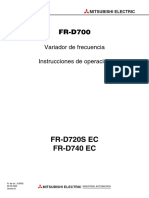 Manual Operacion Inverter D700 PDF