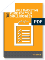 6 Sample Marketing Plans 69