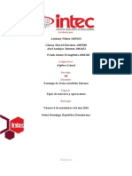 Tipos de Matrices Modificado